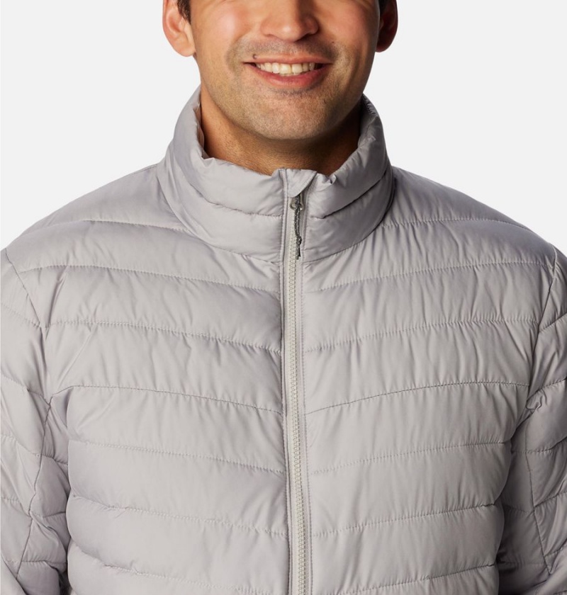 Grey Men's Columbia Slope Edge Insulated Puffer Jacket | OFTGX-1703