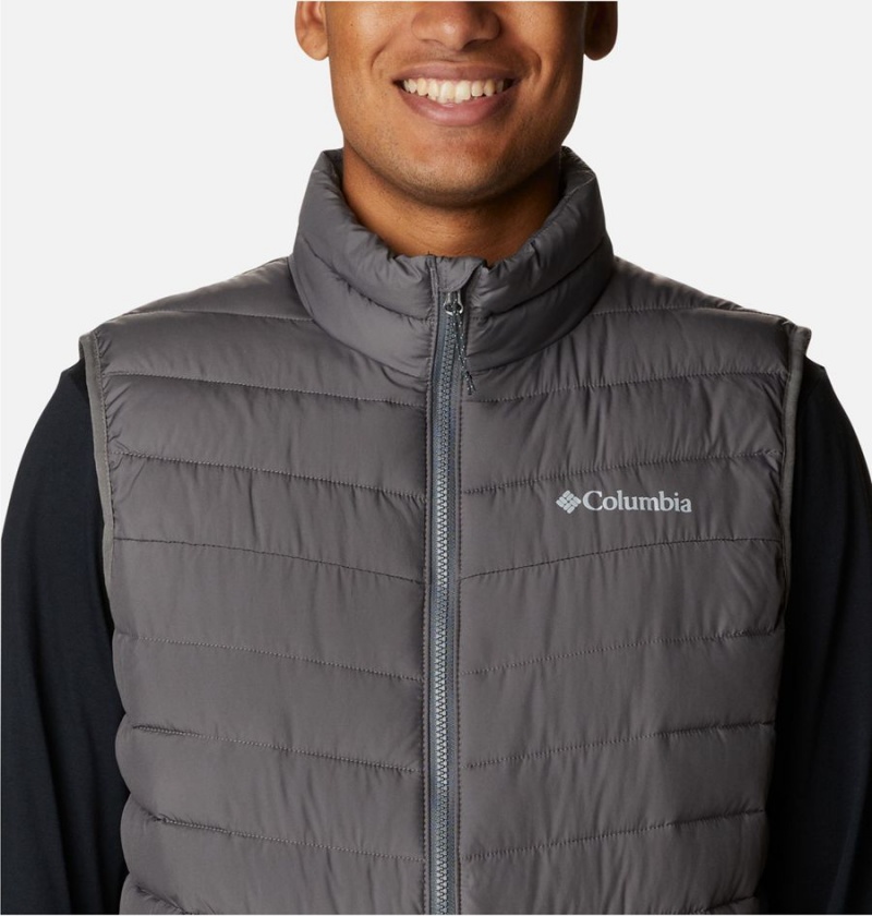 Grey Men's Columbia Slope Edge Vest | GNCEF-7148