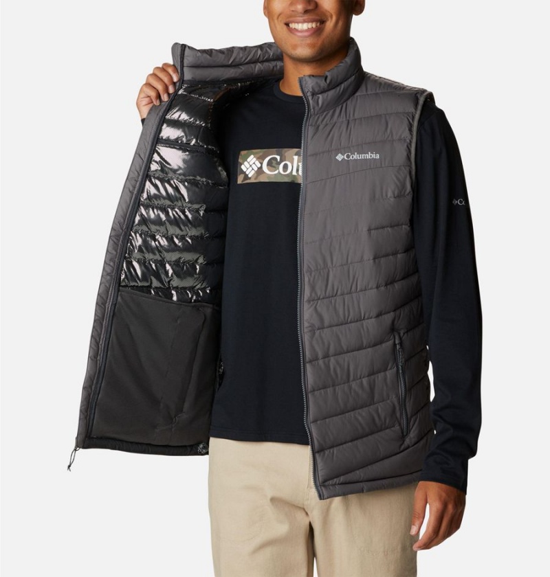 Grey Men's Columbia Slope Edge Vest | GNCEF-7148