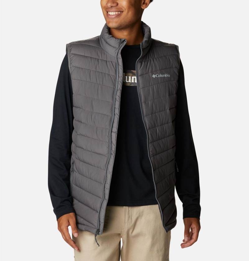 Grey Men's Columbia Slope Edge Vest | GNCEF-7148