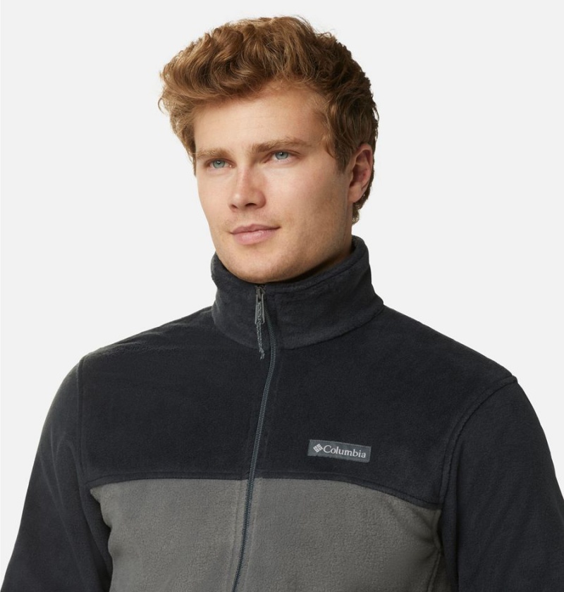 Grey Men's Columbia Steens Mountain 2.0 Full Zip Fleece Jacket | GNCBF-9273