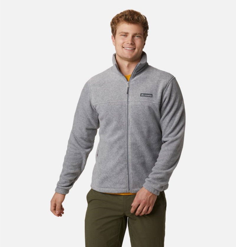 Grey Men's Columbia Steens Mountain 2.0 Full Zip Fleece Jacket | UMGTO-7541