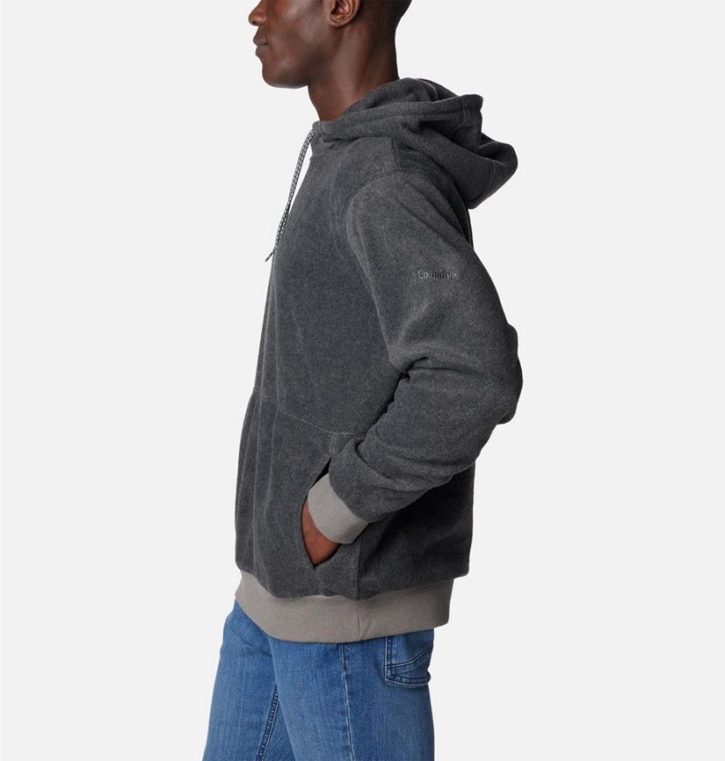 Grey Men's Columbia Steens Mountain Hoodie | PXNYK-0641