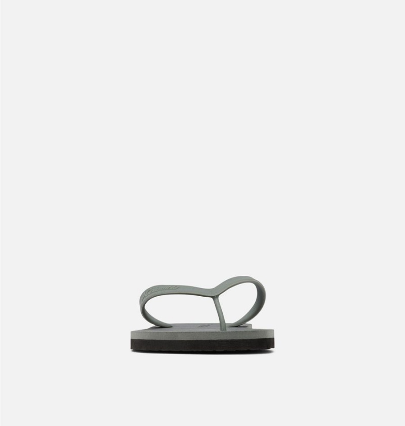 Grey Men's Columbia Sun Trek Flip Flop Sandals | MPRJT-3975