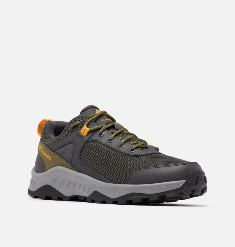 Grey Men's Columbia Trailstorm Ascend Waterproof Hiking Shoes | GHMBK-2853