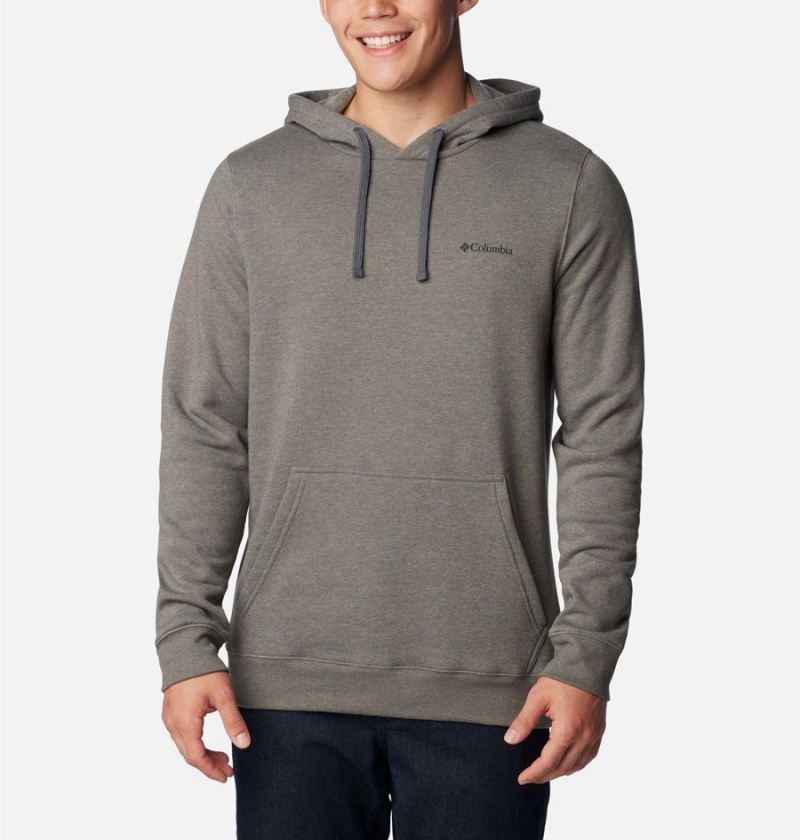 Grey Men\'s Columbia Trek Hoodie | HCGPW-3829