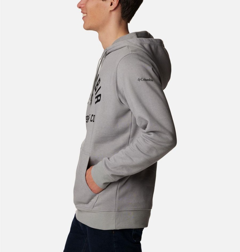 Grey Men's Columbia Trek Hoodie | XECBW-4968