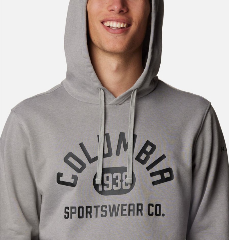 Grey Men's Columbia Trek Hoodie | XECBW-4968