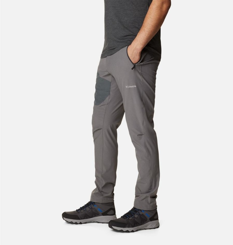 Grey Men's Columbia Triple Canyon II Pants | ZTHON-4582