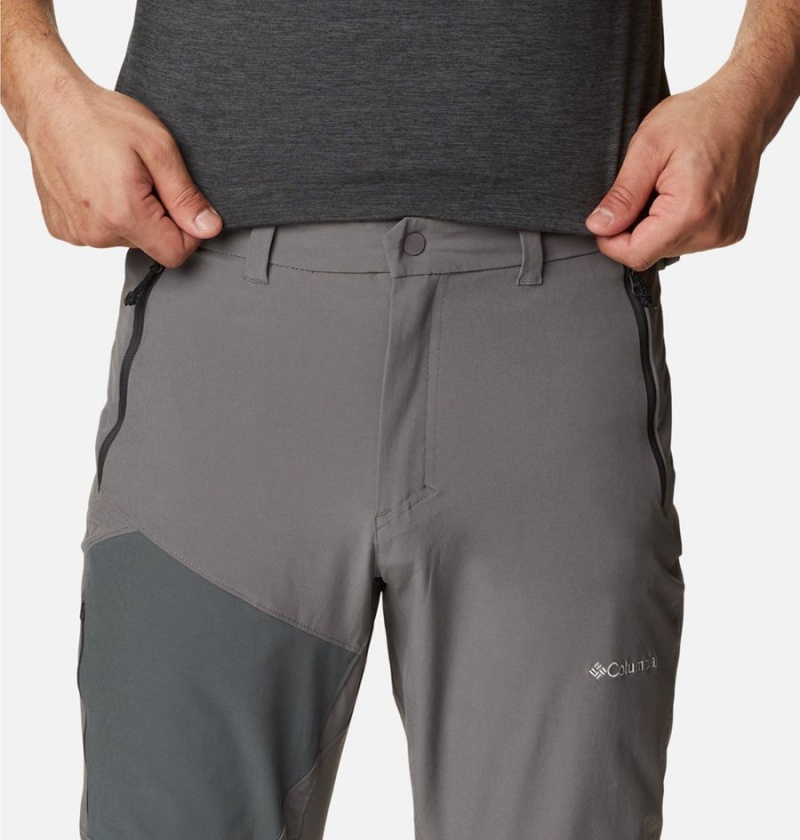 Grey Men's Columbia Triple Canyon II Pants | ZTHON-4582