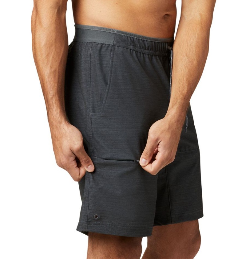 Grey Men's Columbia Twisted Creek Shorts | WFMIE-9527