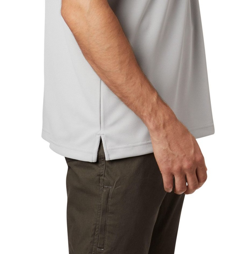 Grey Men's Columbia Utilizer Polo Shirt | GEUTP-9253