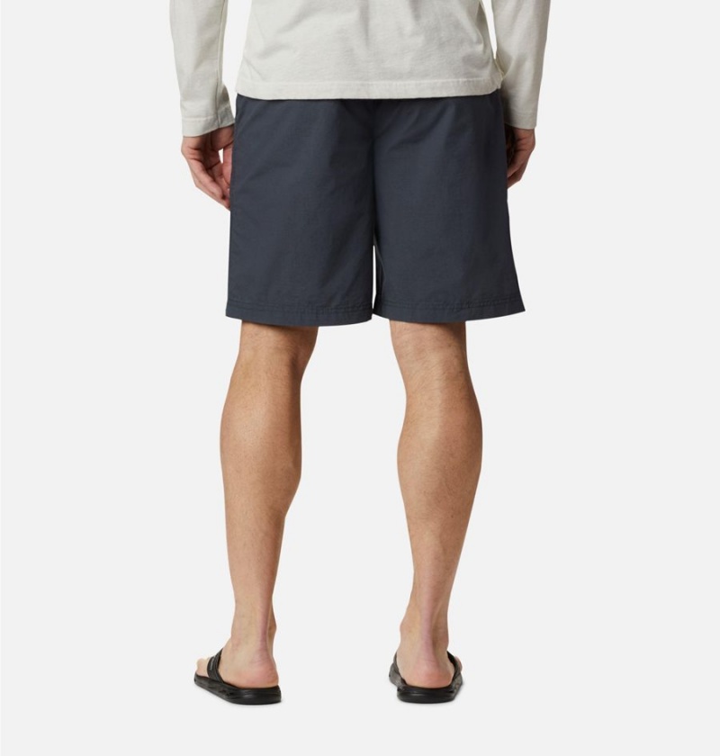 Grey Men's Columbia Washed Out Shorts | KVWBO-8769