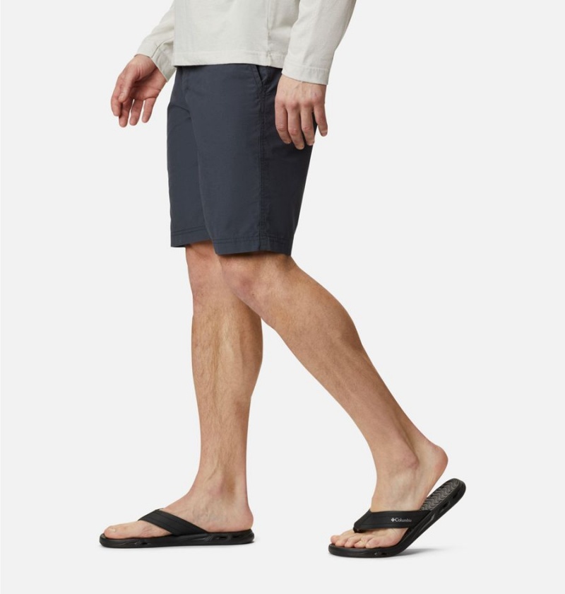 Grey Men's Columbia Washed Out Shorts | KVWBO-8769