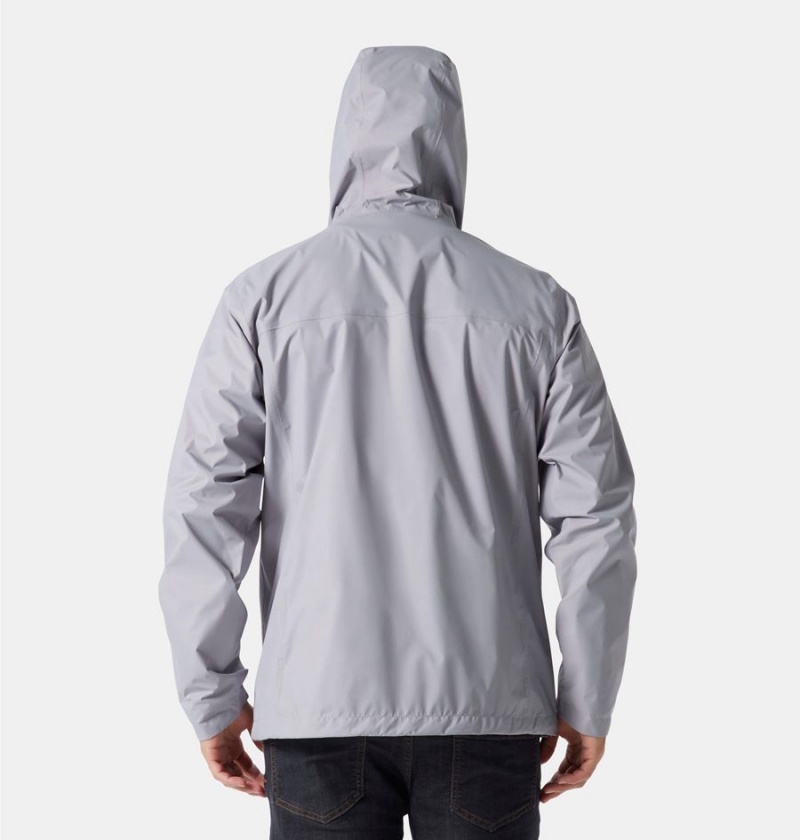 Grey Men's Columbia Watertight II Rain Jacket | JHLZC-8062