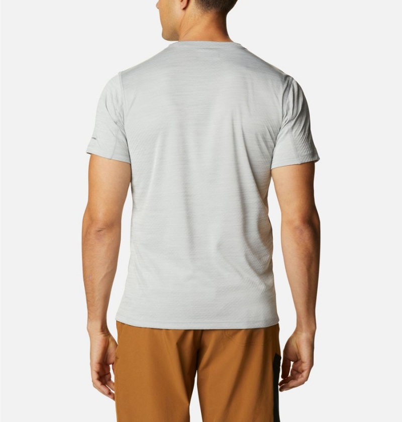 Grey Men's Columbia Zero Rules Short Sleeve - Active Fit T-Shirt | YRCLP-8459