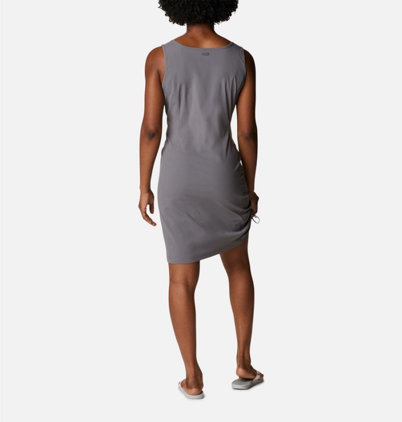 Grey Women's Columbia Anytime Casual III Dress | WDTRU-1974