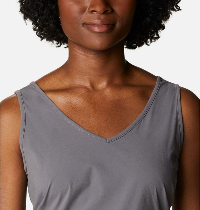 Grey Women's Columbia Anytime Casual III Dress | WDTRU-1974