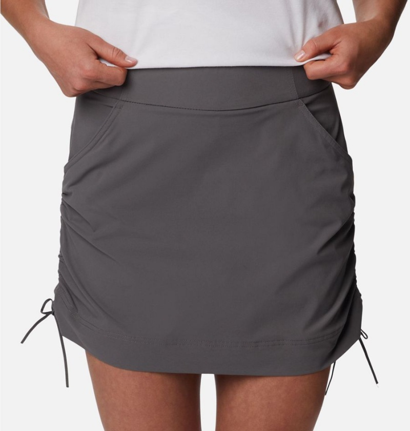 Grey Women's Columbia Anytime Casual Skirts | BPOKS-5298