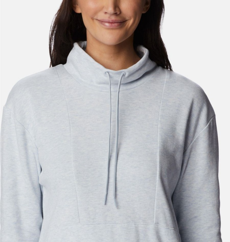 Grey Women's Columbia Calico Basin Pullover | IBZWA-8461