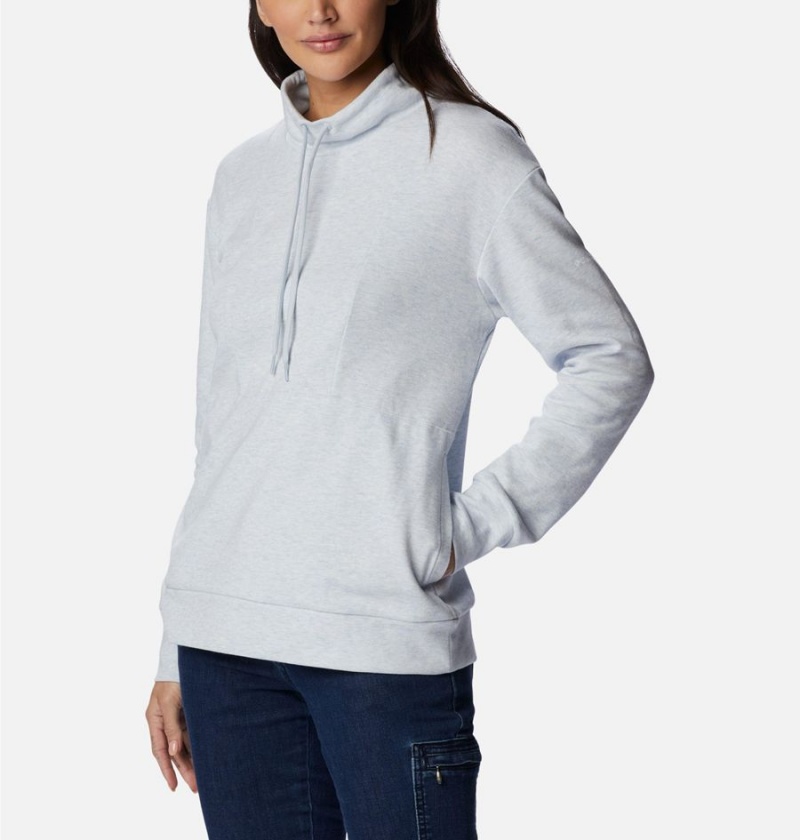 Grey Women's Columbia Calico Basin Pullover | IBZWA-8461