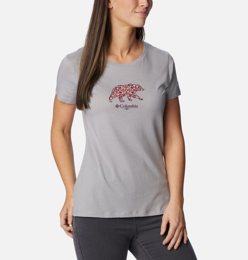 Grey Women's Columbia Daisy Days Graphic T-Shirt | EQBWO-2753