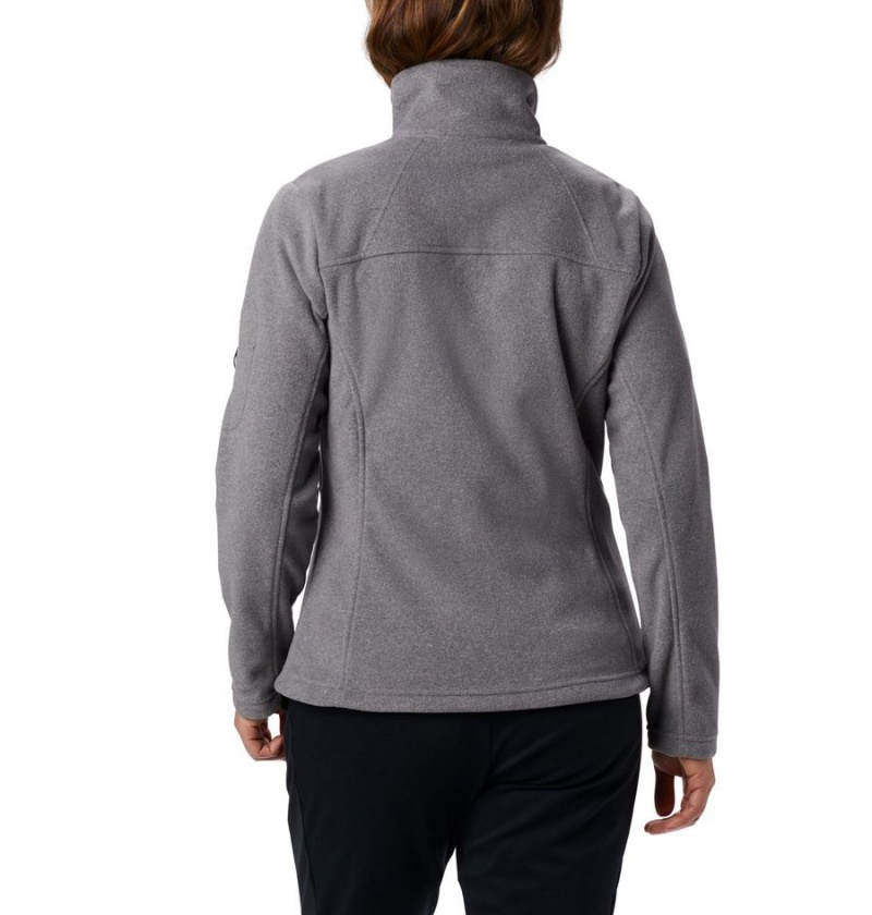 Grey Women's Columbia Fast Trek II Fleece Jacket | RIACV-5216