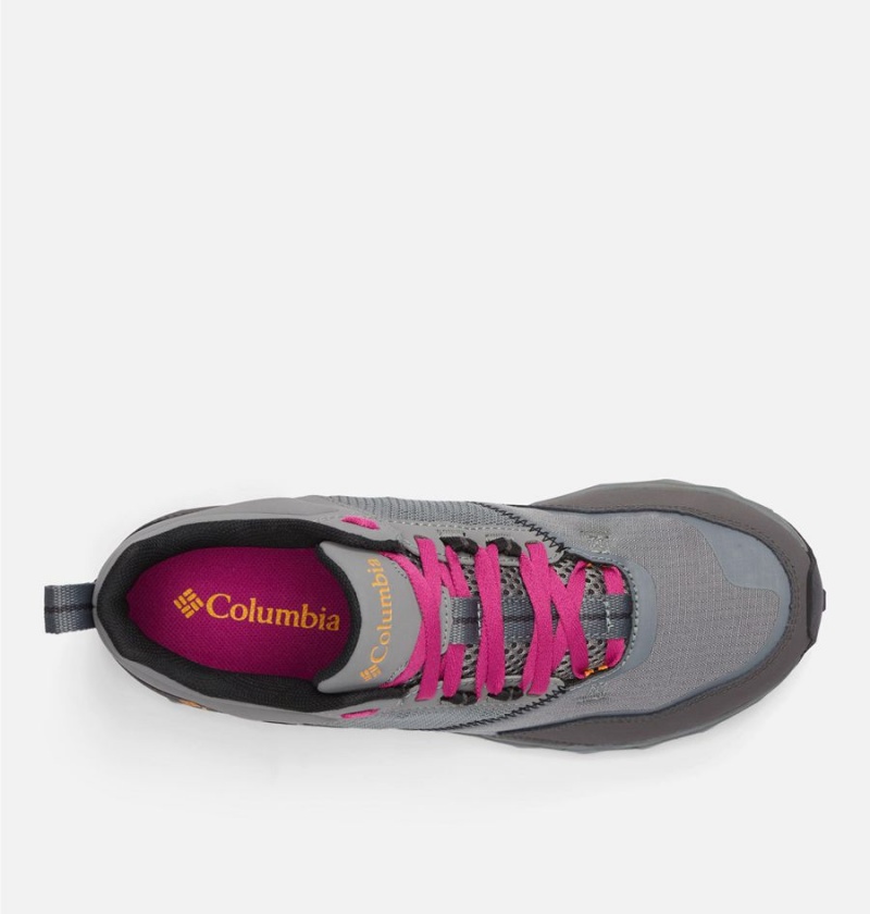 Grey Women's Columbia Flow District Sneakers | GSPKU-3897