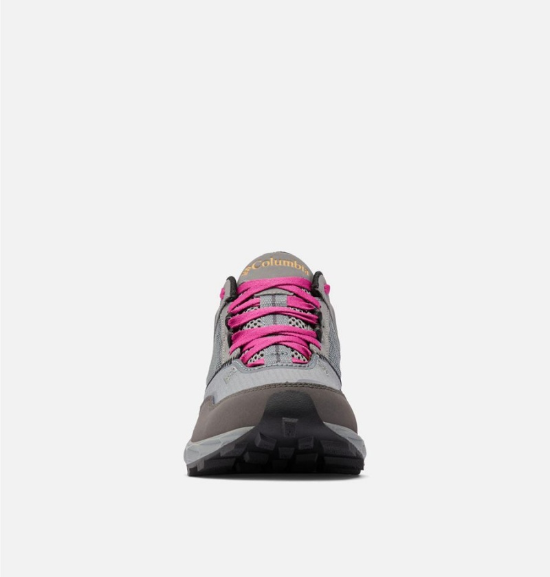 Grey Women's Columbia Flow District Sneakers | GSPKU-3897