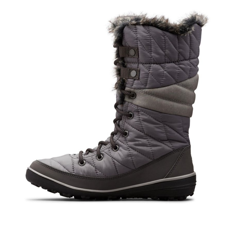 Grey Women's Columbia Heavenly Omni Heat Waterproof Boots | CFUGX-1047