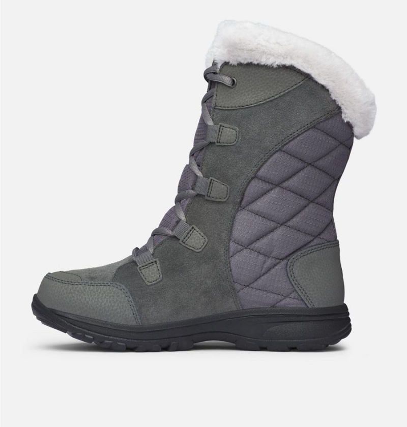 Grey Women's Columbia Ice Maiden II Boots | EUDHF-8042