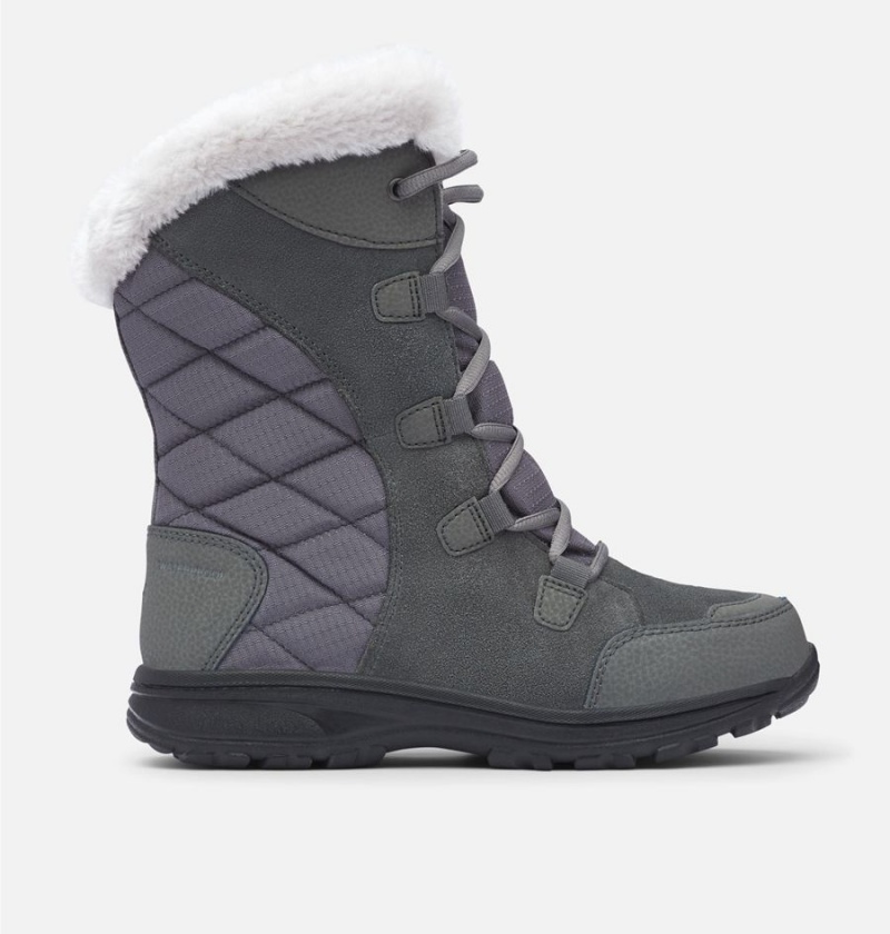 Grey Women\'s Columbia Ice Maiden II Boots | EUDHF-8042