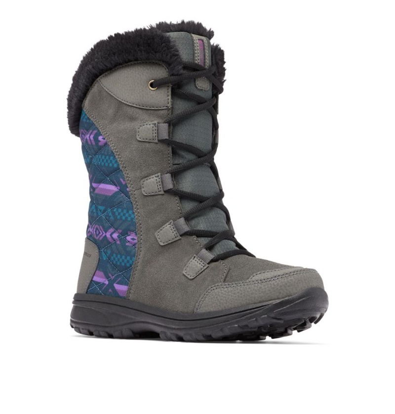 Grey Women's Columbia Ice Maiden II Boots | YNGJE-5864