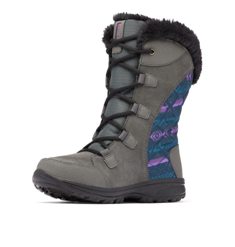 Grey Women's Columbia Ice Maiden II Boots | YNGJE-5864