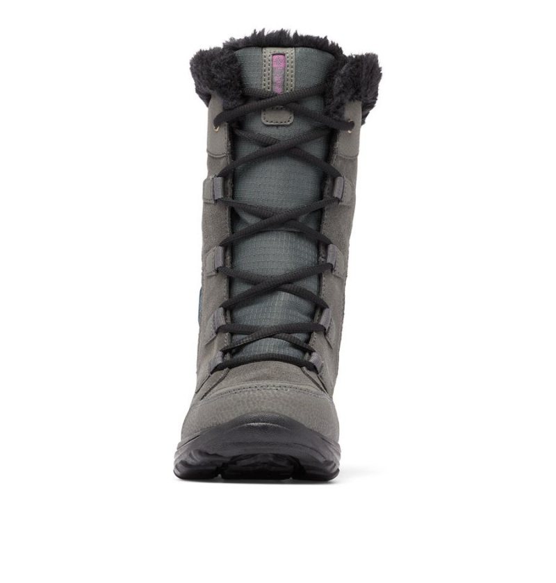 Grey Women's Columbia Ice Maiden II Boots | YNGJE-5864