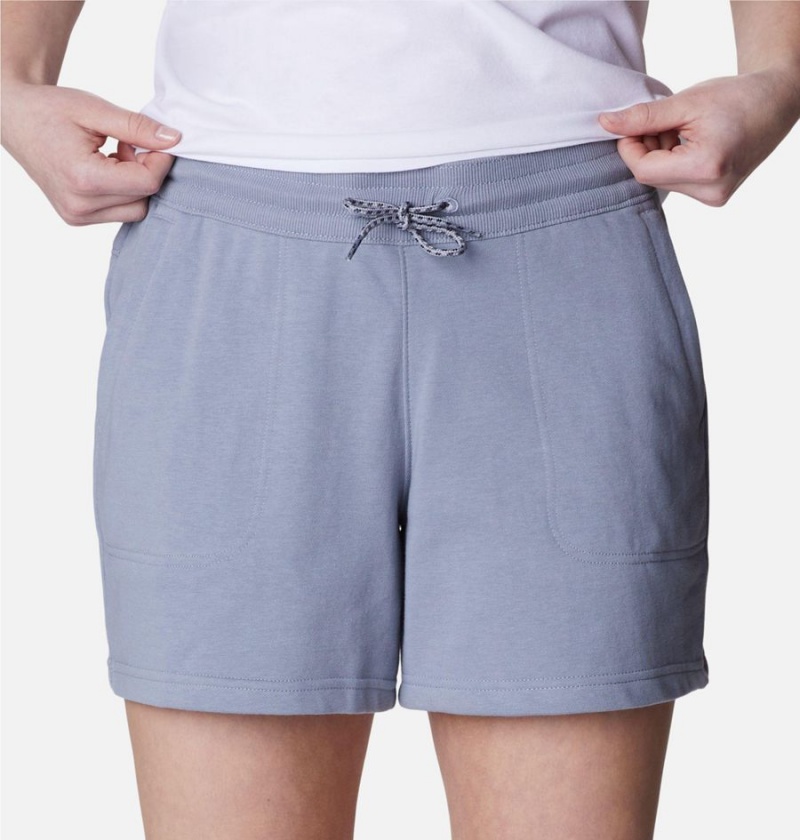 Grey Women's Columbia Mineral Ridge Pull On Shorts | PQDSB-7089