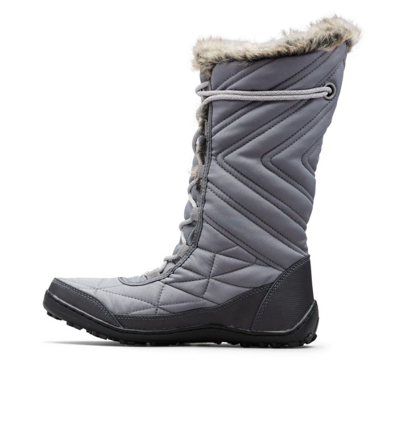 Grey Women's Columbia Minx Mid III Boots | UOMZF-5682