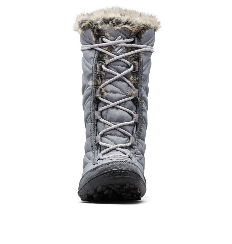 Grey Women's Columbia Minx Mid III Boots | UOMZF-5682