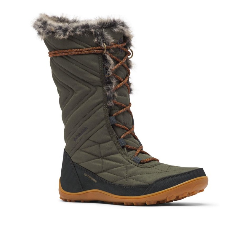 Grey Women's Columbia Minx Mid III Boots | KIFYM-5210