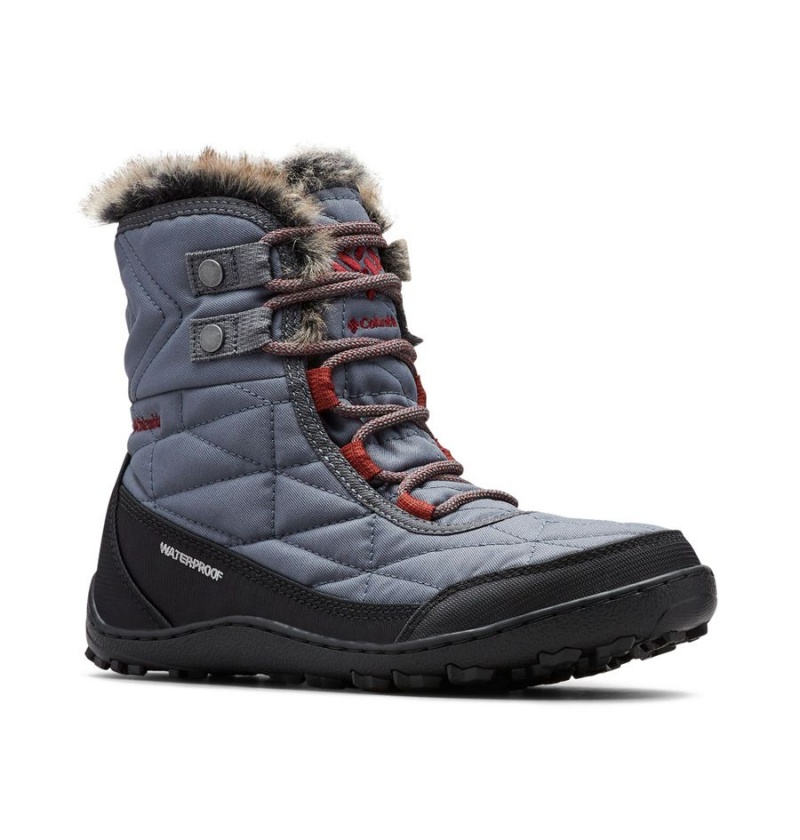 Grey Women's Columbia Minx Shorty III Boots | GNUQK-3974