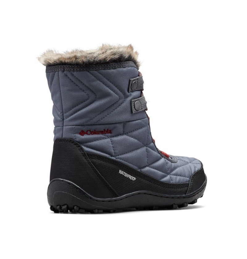 Grey Women's Columbia Minx Shorty III Boots | GNUQK-3974