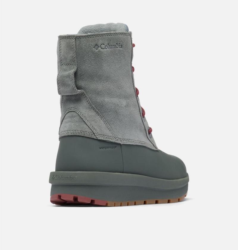 Grey Women's Columbia Moritza Shield Omni Heat Boots | MIQLG-6827