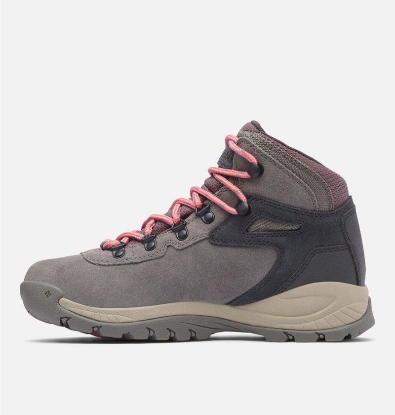 Grey Women's Columbia Newton Ridge Plus Waterproof Amped Boot Hiking Shoes | YRGTO-0614