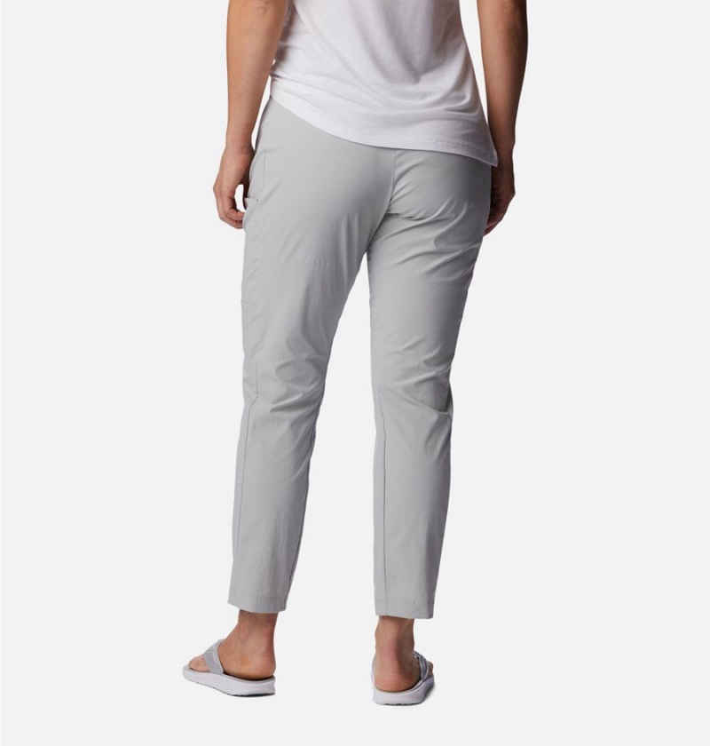 Grey Women's Columbia PFG Cast and Release Stretch Pants | FWCRL-0497