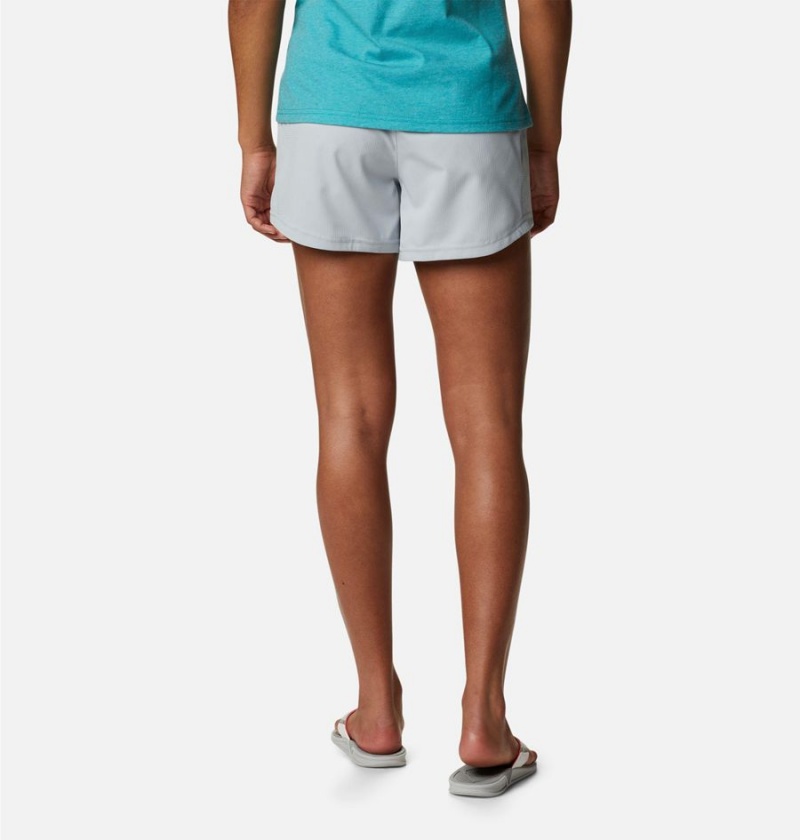 Grey Women's Columbia PFG Tamiami Pull-On Shorts | HTWCX-8216