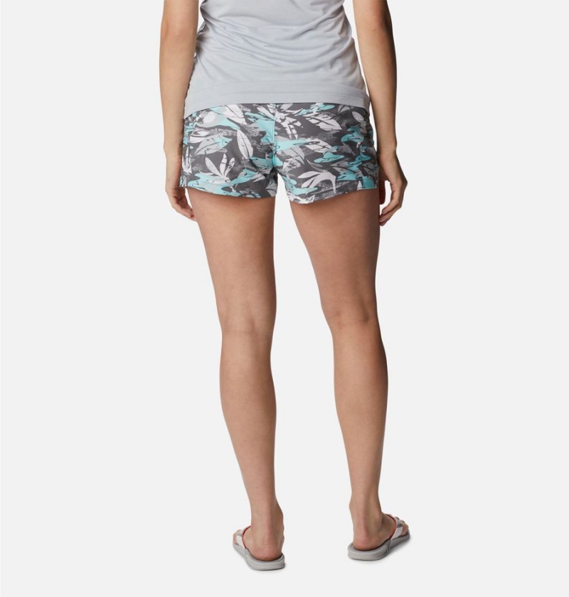 Grey Women's Columbia PFG Tidal II Shorts | DUCWY-2380