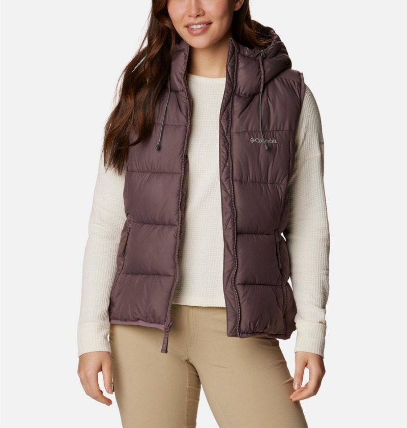 Grey Women's Columbia Pike Lake II Insulated Vest | SOJGV-3021