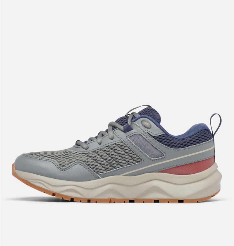 Grey Women's Columbia Plateau Waterproof Sneakers | VJYUR-3296