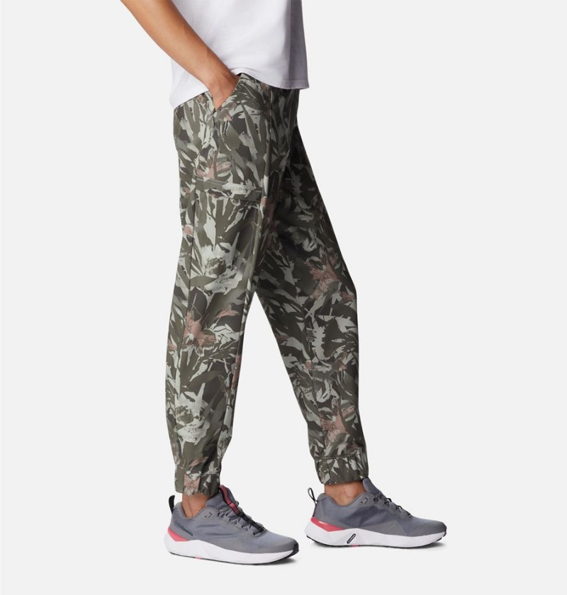 Grey Women's Columbia Pleasant Creek Joggers Pants | RVYWG-7569