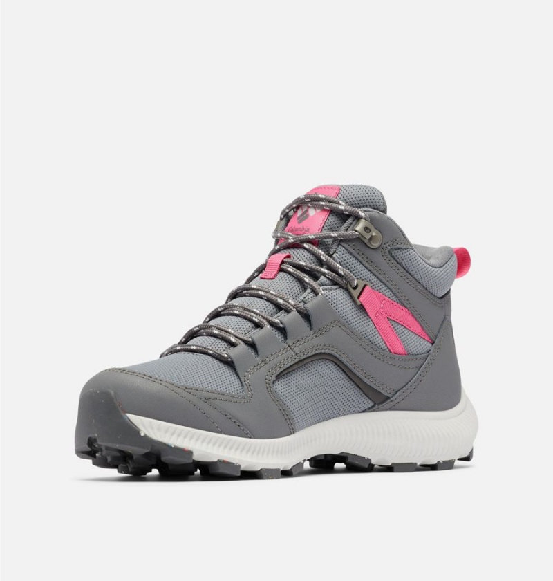 Grey Women's Columbia Re-Peak Mid Hiking Shoes | FUSRT-9745